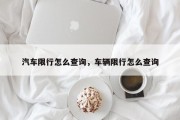 汽车限行怎么查询，车辆限行怎么查询