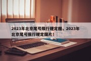 2023年北京尾号限行规定图，2023年北京尾号限行规定图片！